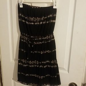 Strapless summer dress